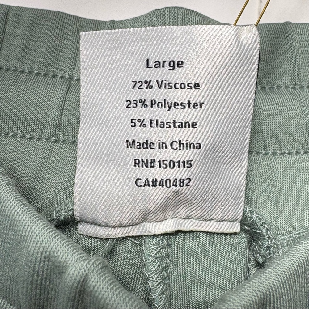 NWT Varley Doublesoft The Slim Cuff Pant 27.5 Size L Loden Frost Green - Picture 10 of 13